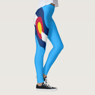 Leggings Drapeau du Colorado 45 degrés