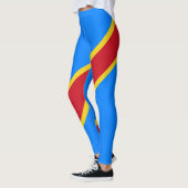 Leggings Drapeau du Congo Kinshasa (Gauche)