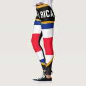 Leggings Drapeau du Costa Rica (Gauche)