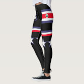 Leggings Drapeau du Costa Rica (Gauche)