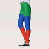 Leggings Drapeau du Daghestan (Gauche)