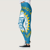 Leggings Drapeau du Dakota du Sud (Gauche)