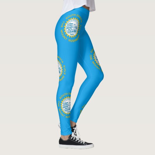 Leggings Drapeau du Dakota du Sud (Droite)