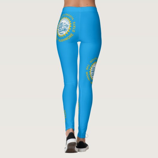 Leggings Drapeau du Dakota du Sud (Dos)