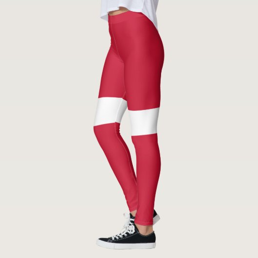 Leggings Drapeau du Danemark (Gauche)