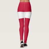 Leggings Drapeau du Danemark (Dos)