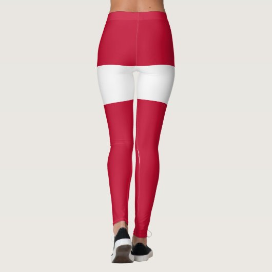 Leggings Drapeau du Danemark (Dos)