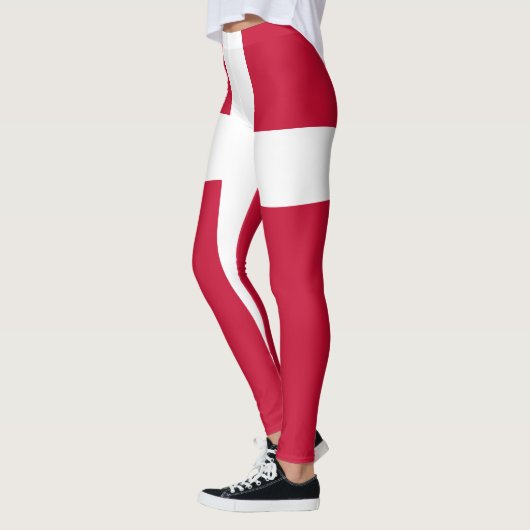 Leggings Drapeau du Danemark (Gauche)