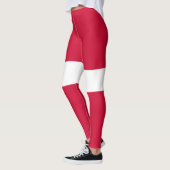 Leggings Drapeau du Danemark ou drap danois (Gauche)