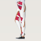 Leggings Drapeau du Danemark Thunder_Cove (Gauche)