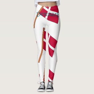 Leggings Drapeau du Danemark Thunder_Cove