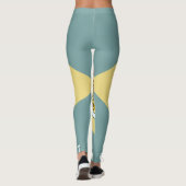 Leggings Drapeau du Delaware, États-Unis (Dos)