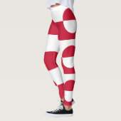 Leggings Drapeau du Groenland (Gauche)