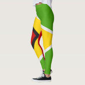 Leggings Drapeau du Guyana Cool (Gauche)