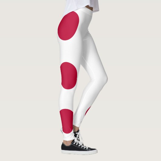 Leggings Drapeau du Japon (Droite)