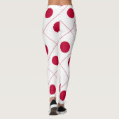 Leggings Drapeau du Japon (Dos)