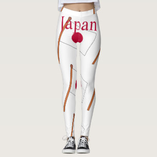 Leggings Drapeau du Japon Thunder_Cove