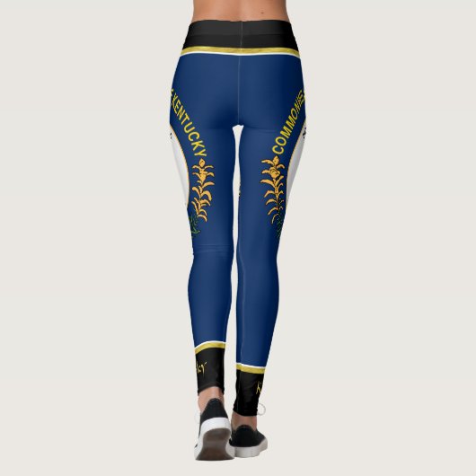 Leggings Drapeau du Kentucky (Dos)