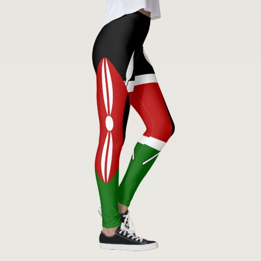 Leggings Drapeau du Kenya (Droite)