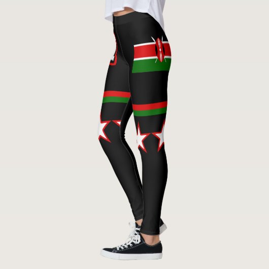Leggings Drapeau du Kenya (Gauche)