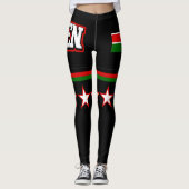 Leggings Drapeau du Kenya (Devant)