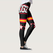 Leggings Drapeau du Kirghizistan (Droite)
