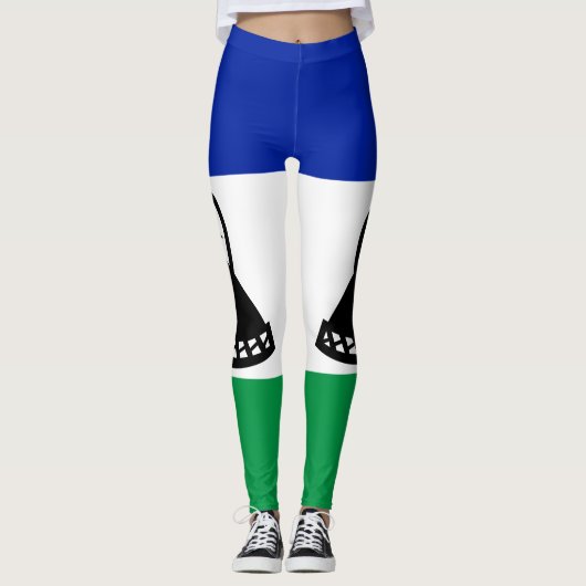 Leggings Drapeau du Lesotho (Devant)