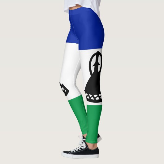 Leggings Drapeau du Lesotho (Gauche)