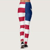 Leggings Drapeau du Liberia (Dos)
