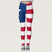 Leggings Drapeau du Liberia (Devant)