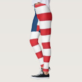 Leggings Drapeau du Liberia Cool (Gauche)