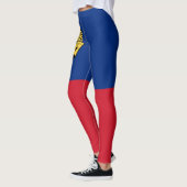 Leggings Drapeau du Liechtenstein (Gauche)