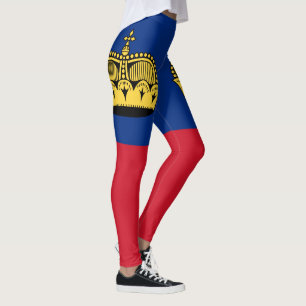 Leggings Drapeau du Liechtenstein