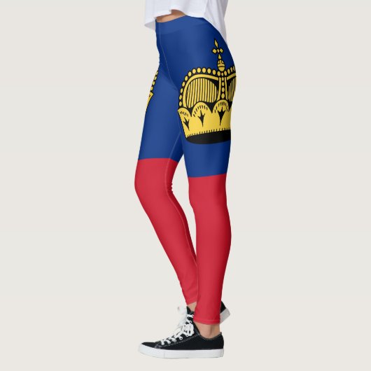 Leggings Drapeau du Liechtenstein (Gauche)