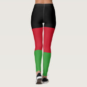 Leggings Drapeau du Malawi (Dos)