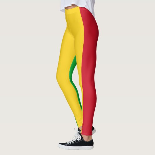 Leggings Drapeau du Mali (Gauche)