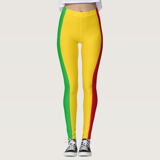 Leggings Drapeau du Mali (Devant)