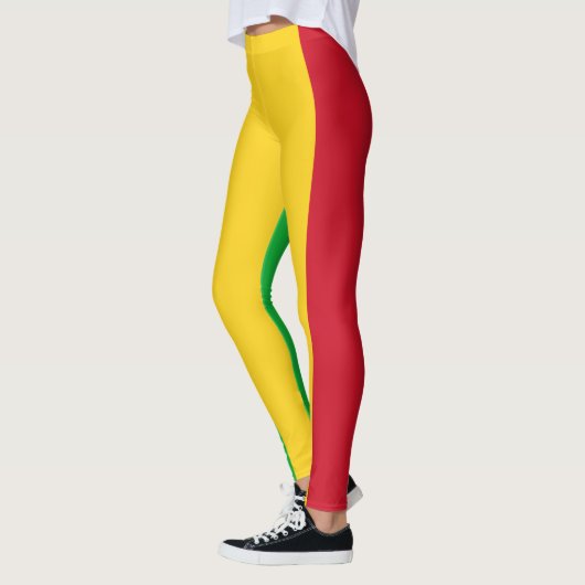 Leggings Drapeau du Mali (Gauche)