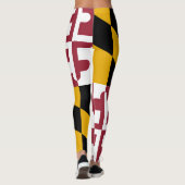 Leggings Drapeau du Maryland (Dos)