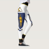 Leggings Drapeau du Massachusetts (Droite)