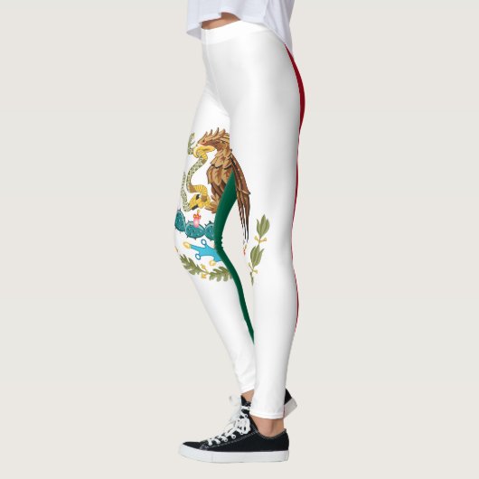 Leggings Drapeau du Mexique (Gauche)