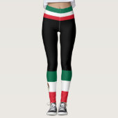 Leggings Drapeau du Mexique (Devant)