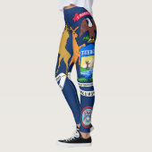 Leggings Drapeau du Michigan (Gauche)