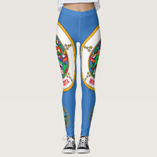Leggings Drapeau du Minnesota