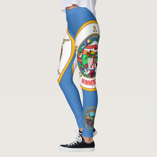 Leggings Drapeau du Minnesota (Gauche)