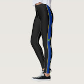 Leggings Drapeau du Montana (Gauche)