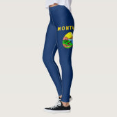 Leggings Drapeau du Montana (Gauche)