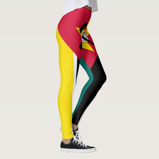 Leggings Drapeau du Mozambique (Droite)