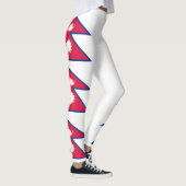Leggings Drapeau du Népal (Droite)
