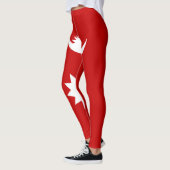 Leggings Drapeau du Népal cool (Gauche)